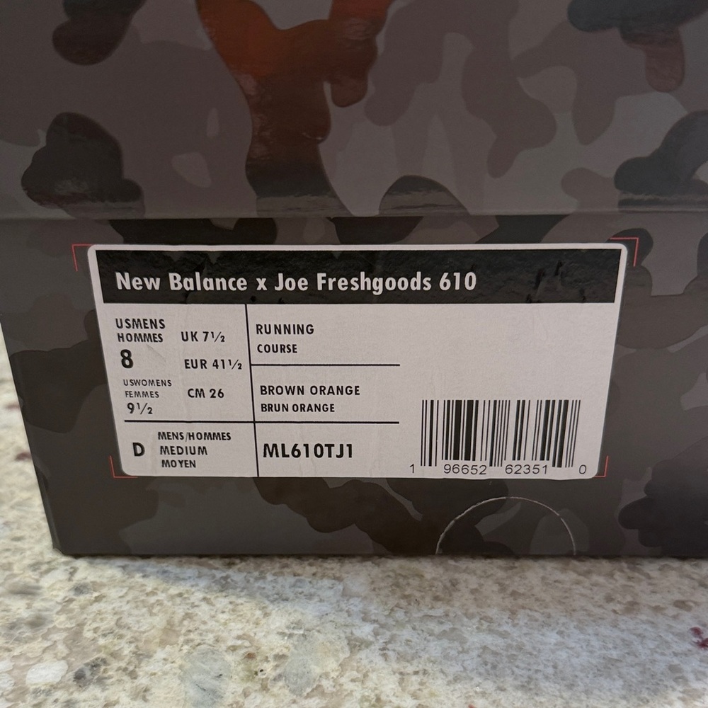 New Balance x Joe Fresh Good 610 Sneakers Men’s Size 8. Brand New! - Picture 2 of 8